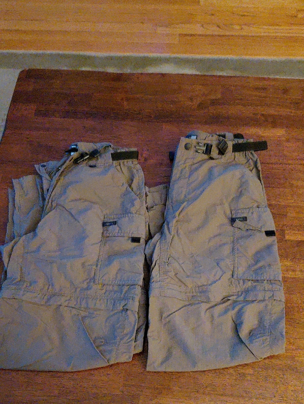 REI Women's Khaki Outdoor Pants with Elastic Waist